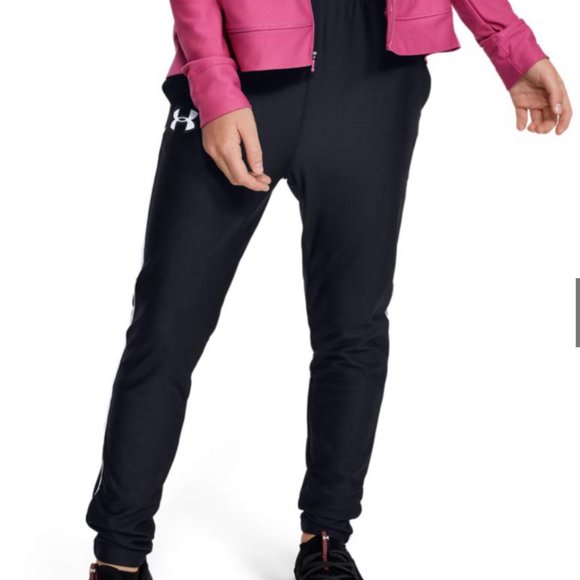 Under 🔥SALE!🔥 Armour Girls Pants Black Women's Sizes 1345652 001 - Picture 5 of 6